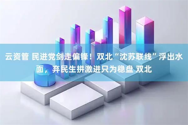 云资管 民进党剑走偏锋！双北“沈苏联线”浮出水面，弃民生拼激进只为稳盘 双北