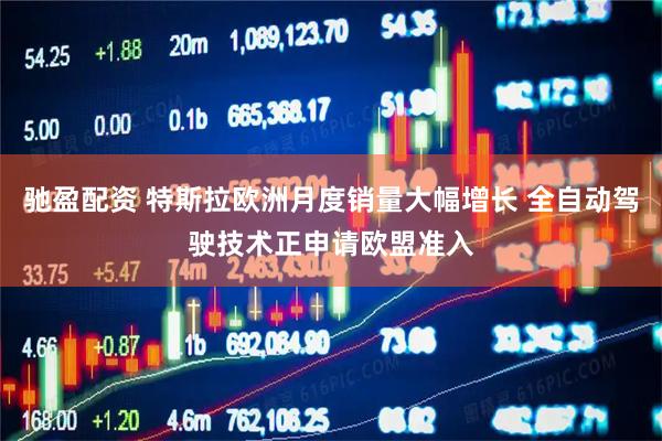 驰盈配资 特斯拉欧洲月度销量大幅增长 全自动驾驶技术正申请欧盟准入